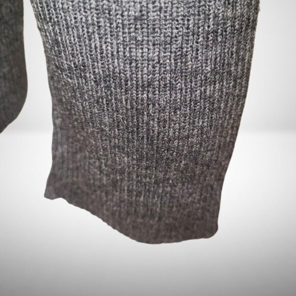 Versace Jean Couture Logo Quarter Zip Ribbed Sweater -  Size XL - Picture 9 of 14